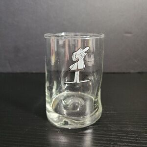 Johnny Hart Grog Caveman Hi Ball Drinking‎ Glass Cartoon Retro Nostalgic
